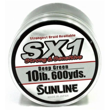 Sunline 16 lbs x 250 Yard SX1 Deep Green Polyethylene Fishing Line 63041744